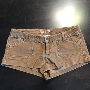 Corduroy Hollister shorts